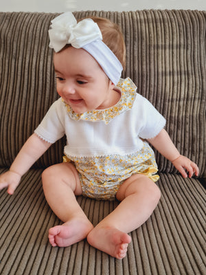 Glitter bow headband