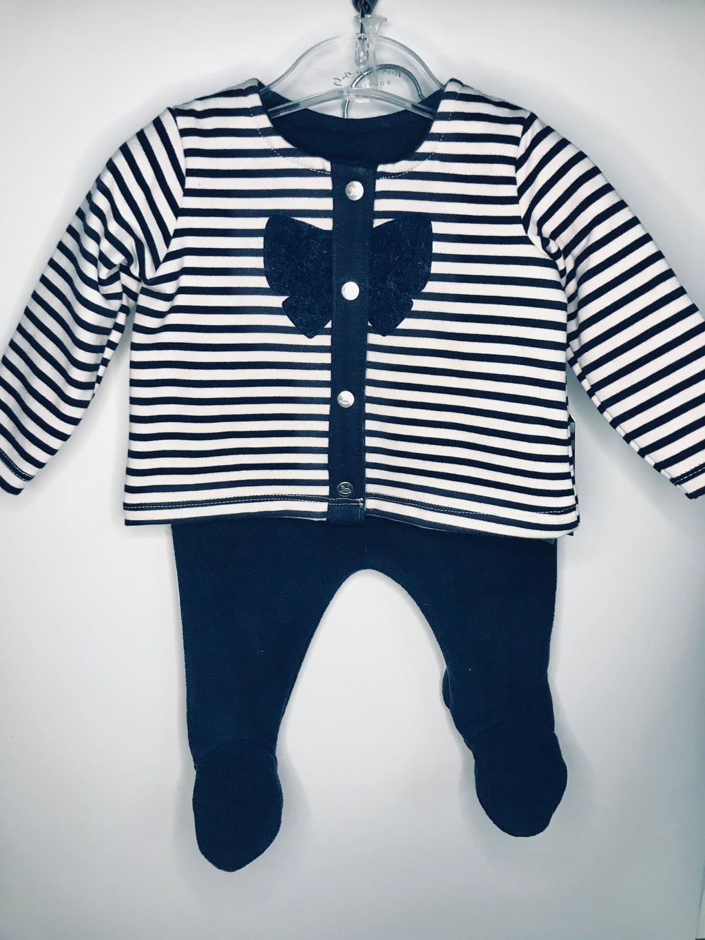 Baby jacket romper 2 piece set